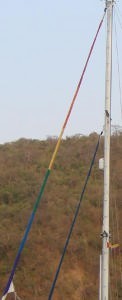 Cheeky rainbow furler cover photo copyright SW taken at  and featuring the  class
