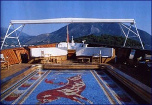 Christina O deck photo copyright SW taken at  and featuring the  class
