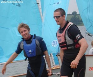 Nick Craig and Toby Lewis Enterprise Inland Champions 2006 © Enterprise Association UK http://www.sailenterprise.org.uk/