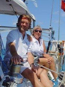 Crystal Blues crew Ley and Neil Langford photo copyright SW taken at  and featuring the  class