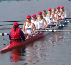 Macleans College rowed well to make the A Final of the U-18 Girls Eights photo copyright Richard Gladwell www.photosport.co.nz taken at  and featuring the  class