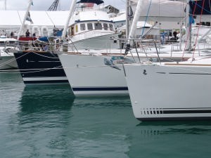 Three Beneteau’s all in a row photo copyright Richard Gladwell www.photosport.co.nz taken at  and featuring the  class