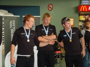David Eade, Ben Lynton, and Josiah Lester photo copyright Rowing-World taken at  and featuring the  class