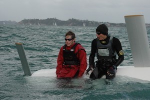 Learning the wet way - 29er training beore leaving for North America photo copyright Christine Hansen taken at  and featuring the  class
