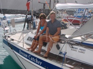 Dream Catcher crew on their boat photo copyright BW Media taken at  and featuring the  class