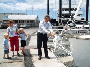 El Torito is launched by the Durent family photo copyright International Marine Brokers New Zealand www.internationalmarine.co.nz taken at  and featuring the  class