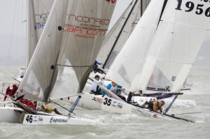 F18 Worlds 2007 - SHANE PETERSON and JEROME BINDER (AUS) photo copyright  Andrea Francolini Photography http://www.afrancolini.com/ taken at  and featuring the  class
