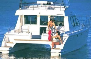 The Ventura 38 motor cruiser photo copyright Whitsunday Rent A Yacht Shute Harbour QLD http://www.rentayacht.com.au taken at  and featuring the  class