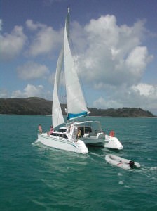 Fiji Perry 43 lr photo copyright Whitsunday Rent A Yacht Shute Harbour QLD http://www.rentayacht.com.au taken at  and featuring the  class