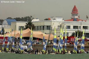 H16WDay 6 beach(2) photo copyright Pierrick Contin/Hobie Cat taken at  and featuring the  class