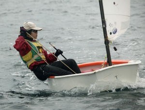 Erica Leung held on to the Optimist title by just one point - HK Int Dinghy Open 2006 © Guy Nowell http://www.guynowell.com