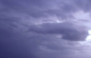 Hail coming © Sail-World.com /AUS http://www.sail-world.com