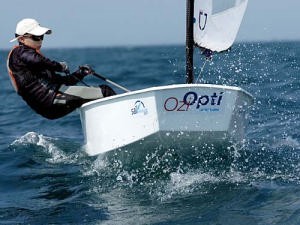 Harald Faste (NOR) 04 -  Optimist Pacific Rim Open Championships. photo copyright Jeff Crow/ Sport the Library http://www.sportlibrary.com.au taken at  and featuring the  class