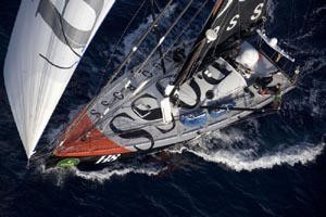 Hugo Boss at sunrise ©  Rolex / Carlo Borlenghi http://www.carloborlenghi.net