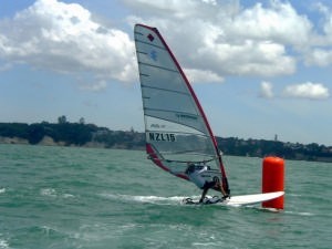 Barbara Kendall was the top NZ competitor at the NZ Womens Boardsailing Nationals, finishing in second place overall. photo copyright John Ellingham taken at  and featuring the  class