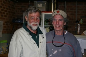 MPYC Commodore Andy Whitbourne (right) and previous Commodore Mike Lewicki - 2007 Heaven Can Wait 24 hour yacht race © Helen Hopcroft