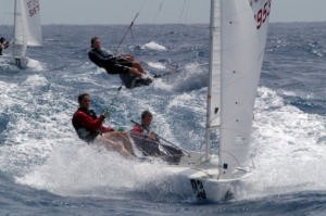 All concentration on Day 2, downind, in the 420 Worlds photo copyright Event Media taken at  and featuring the  class