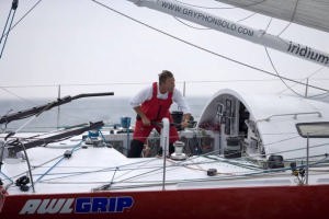 Joe Harris on Gryphon Solo. Bermuda 1-2 race. Photo by Billy Black (www.billyblack.com) photo copyright Gryphon Solo / http://www.gryphonsolo.com taken at  and featuring the  class