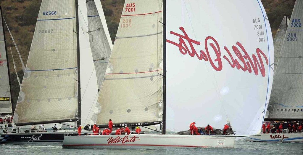 Wild Oats racing on Day 3, of the 2008 Hamilton Island Race Week at Hamilton Island . © Jack Atley http://www.jackatley.com