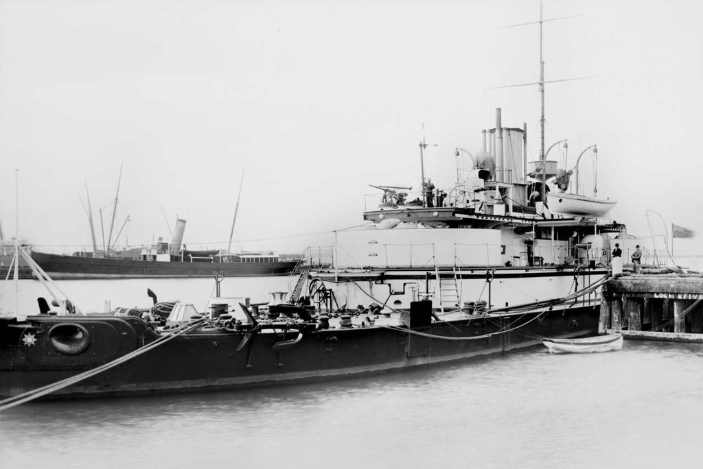 Cerberus in 1898. Courtesy Museum of Victoria - Save the Cerberus Exhibition ©  SW