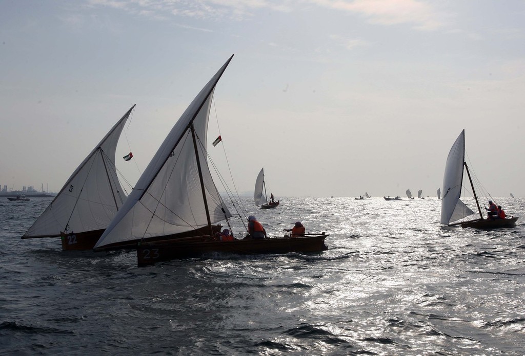 22’ Dhows racing in Dubai © Ashraf Al Amra / DIMC
