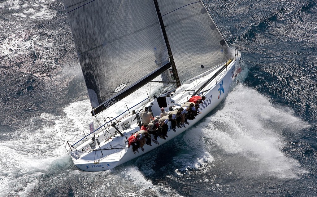 BRIBON (ESP) upwind. 2008 Audi MedCup © Th.Martinez/Audi MedCup http://2008.medcup.org