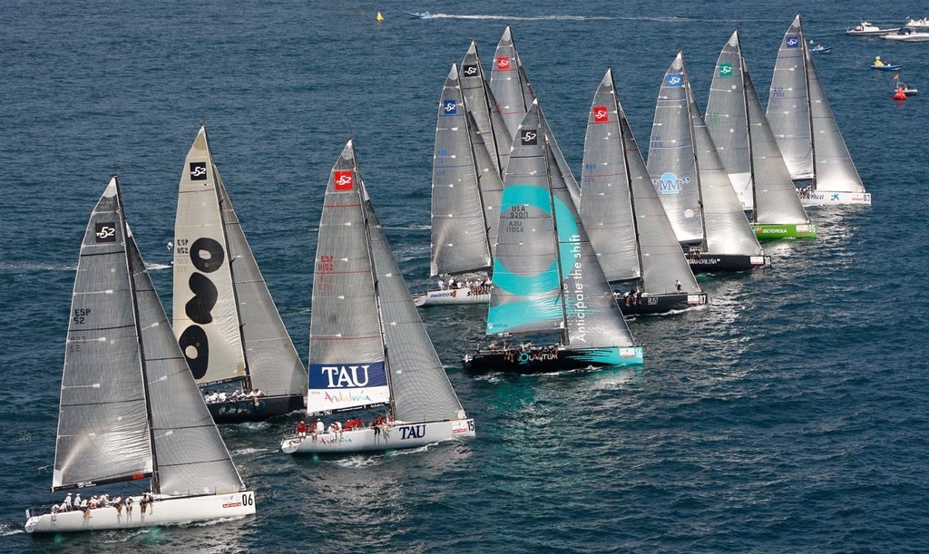 Start of Race 6 - Audi MedCup in Portimão &copy; ThMartinez / Sea & Co - Copyright http://www.thmartinez.com