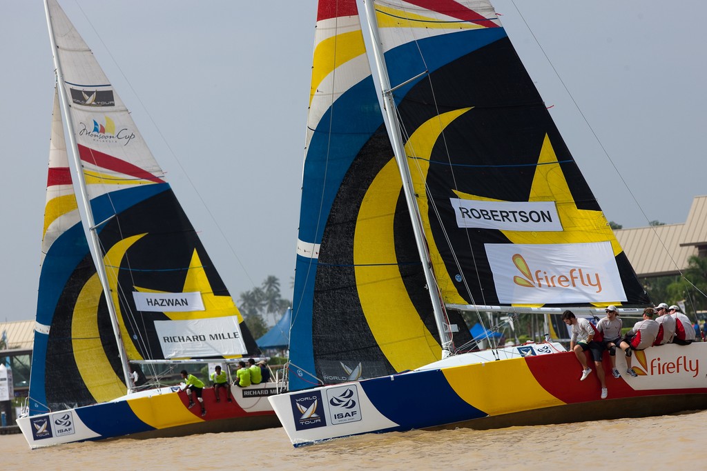 Phil Robertson (NZL) winning his match against Hazwan Hazim Dermawan (MAS). Monsoon Cup 2009. Kuala Terengganu, Malaysia. 4 December 2009. Photo: Sander van der Borch / Subzero Images © Gareth Cooke Subzero Images/Monsoon Cup http://www.monsooncup.com.my