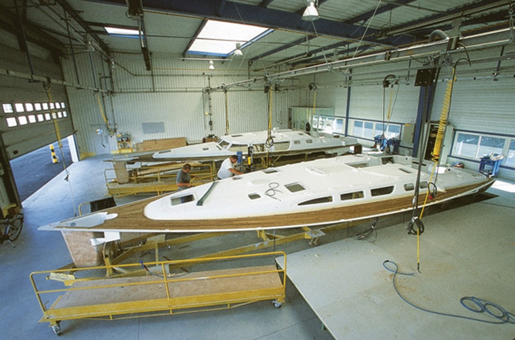 Jeanneau factory photo copyright Jeanneau France taken at  and featuring the  class
