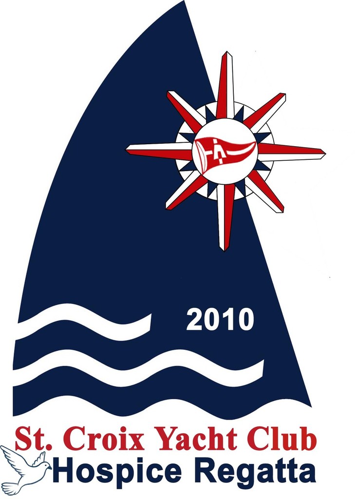 St. Croix Yacht Club Hospice Regatta Logo - St. Croix Yacht Club Hospice Regatta photo copyright Ellen Sanpere taken at  and featuring the  class