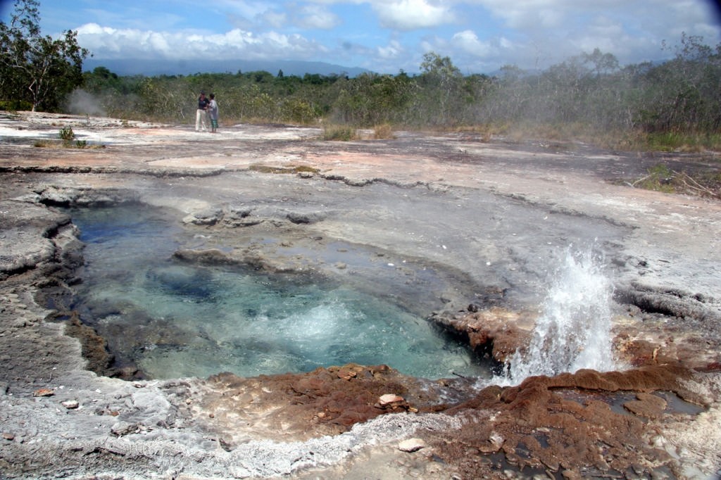 Hot springs Fergusson Island photo copyright Mariner Boating Holidays http://www.marinerboating.com.au taken at  and featuring the  class