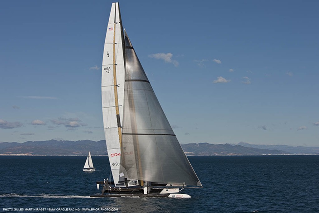 33rd America’s Cup - BMW ORACLE Racing - Sailing team © BMW Oracle Racing Photo Gilles Martin-Raget http://www.bmworacleracing.com