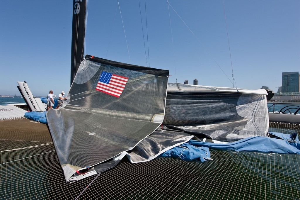 The Challenger of Record is not happy with the stance adopted by ISAF in regard to the 33rd America&rsquo;s Cup photo copyright BMW Oracle Racing Photo Gilles Martin-Raget http://www.bmworacleracing.com taken at  and featuring the  class