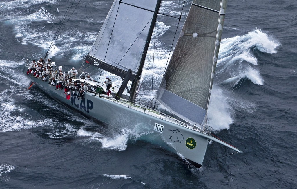ICAP LEOPARD, Sail Number: GBR1R, Skipper: Mike Slade, State: UK, Division: IRC, Design: Farr 100, LOA (m): 30.48, Draft: 5.5 ©  Rolex/Daniel Forster http://www.regattanews.com