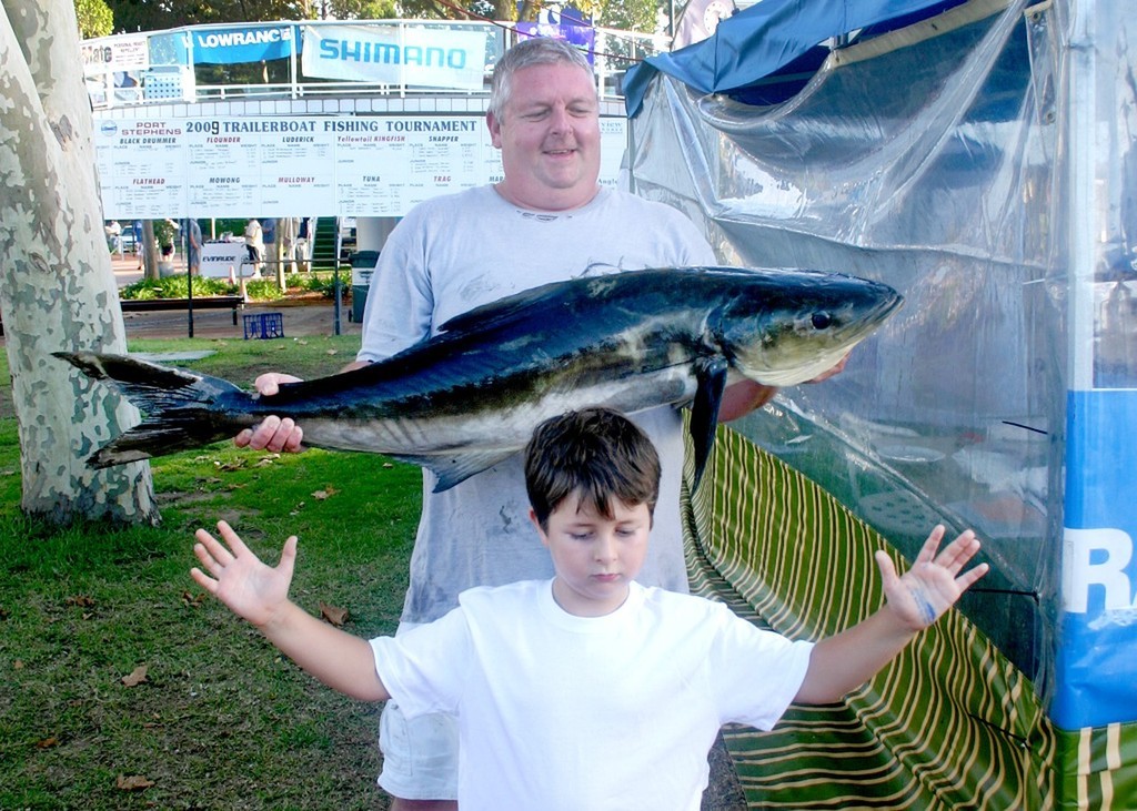 16.4 Kg Cobia for John Ambrose - 2009 Club Marine Trailer Boat Fishing Tournament © Kirk Maclean