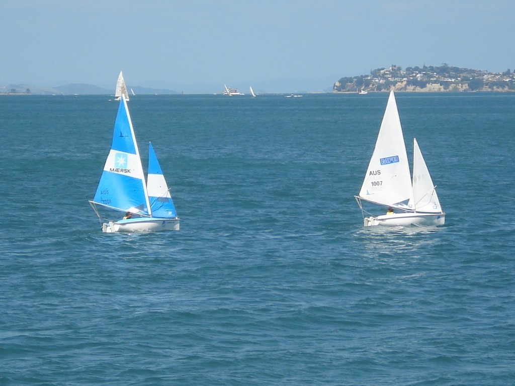Practicing for the IFDS World Championships © Colin Preston
