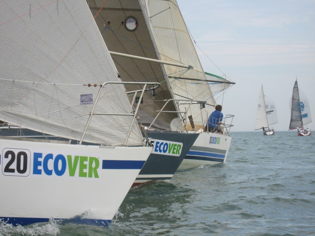 At the windward mark - Ecover Half Ton Classics Trophy 2009 © Bert Janssen