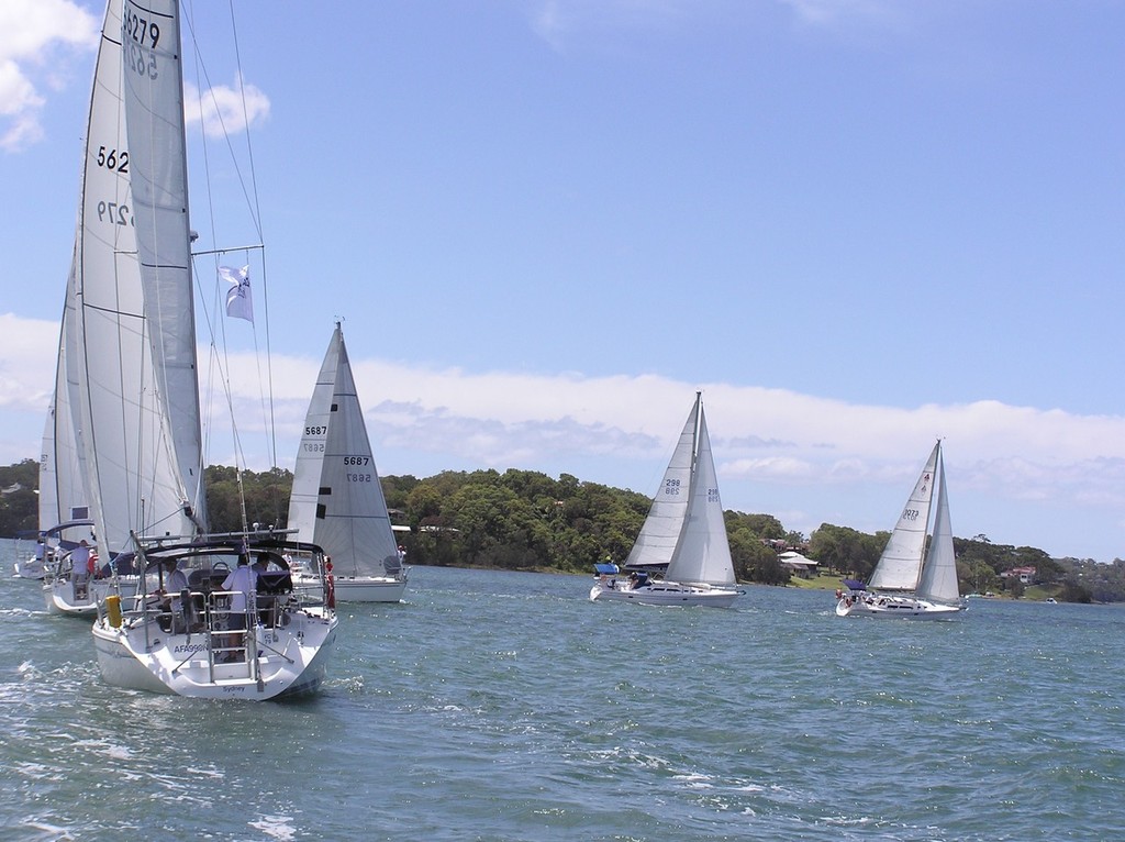 Rounding the weather mark 09 - Catalina Yachts Lake Macquarie Rendezvous photo copyright Rod Mackay taken at  and featuring the  class