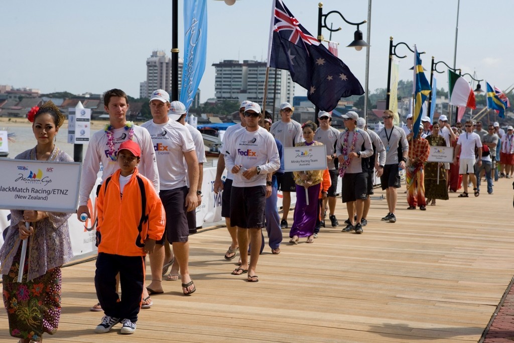2008 Monsoon Cup Opening ceremony photo copyright Sander van der Borch - SubZero Images http://www.subzeroimages.com taken at  and featuring the  class
