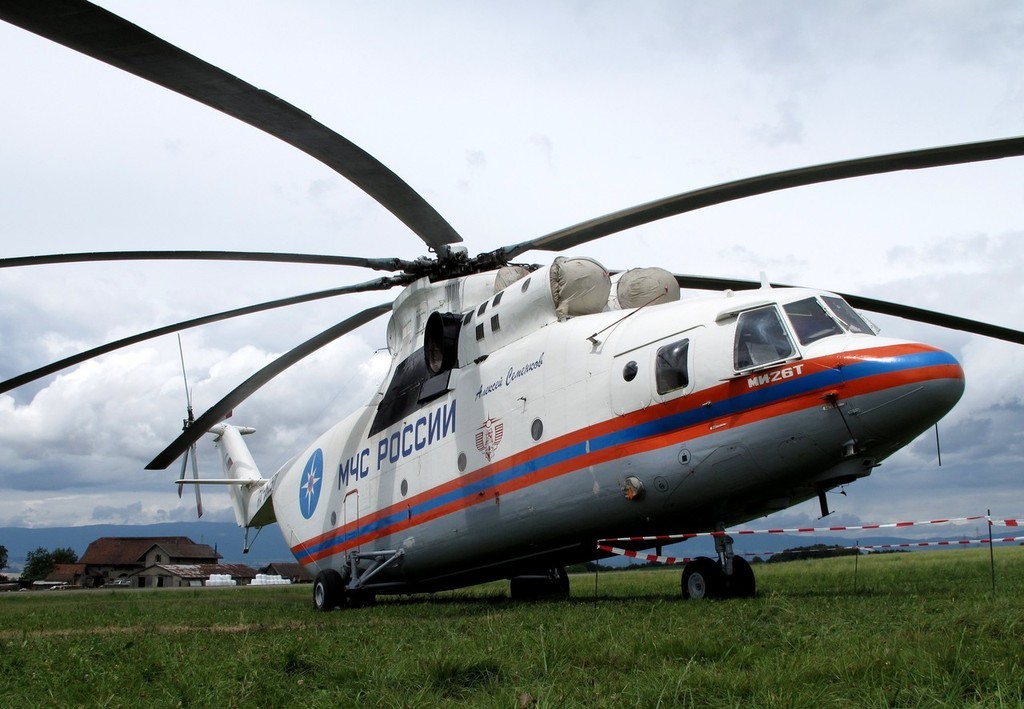 Russian helico at Lausanne photo copyright Sail-World (JPJ) www.sail-world.com taken at  and featuring the  class