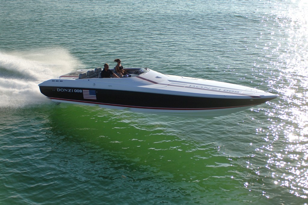 Donzi's 35 ZR 009 Limited Edition photo copyright Mario Vazquez taken at  and featuring the  class