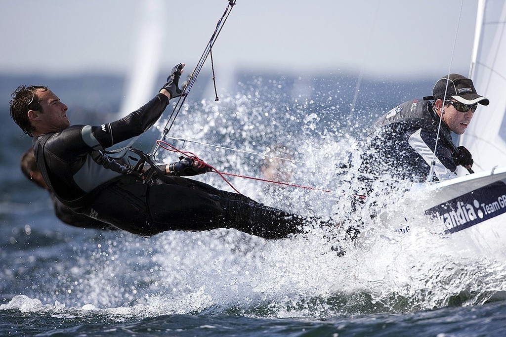 GBR Nic Asher and Elliott Willis - 470 Worlds, Denmark photo copyright Richard Langdon /Ocean Images http://www.oceanimages.co.uk taken at  and featuring the  class
