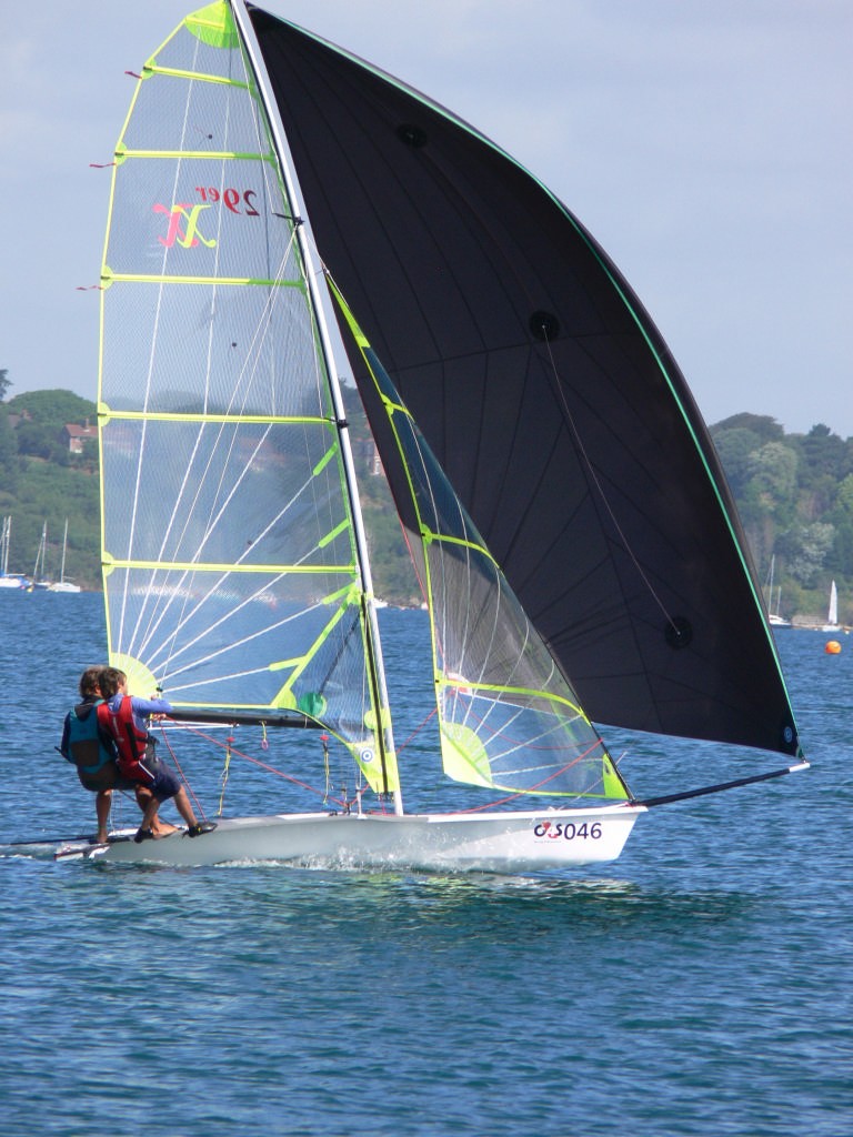 The 29erXX offers a good ride twing wiring even in light winds, photo copyright Ross Whitburn taken at  and featuring the  class