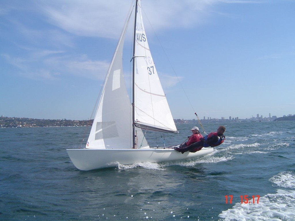 First week back into training mast and sail evaluation &copy; Ullman Sales .