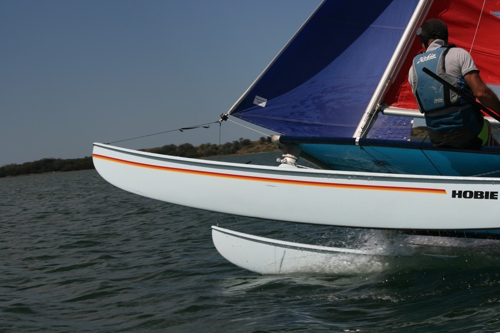 Tom Tester- 3rd place at Coila lake last Sunday - Batemans Bay Off the Beach Sailing at Coila Lake © Peter Schwarz
