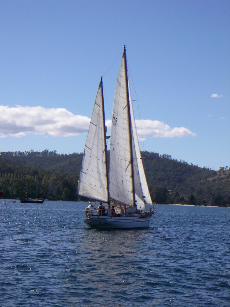 John Brown’s majestic Herreshoff ketch Windward Star - 2008 Huon Tasmanian Salmon Port Esperance Regatta photo copyright Steve Harrison taken at  and featuring the  class