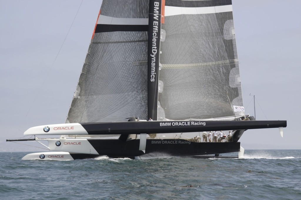 33rd America’s Cup - BMW ORACLE Racing - Team and Challenge presentation special event - BOR 90 &copy; BMW Oracle Racing Photo Gilles Martin-Raget http://www.bmworacleracing.com