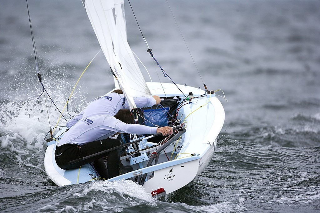 GBR Nick Rogers and Pom Green - 470 Worlds, Denmark ©  Richard Langdon http://www.oceanimages.co.uk