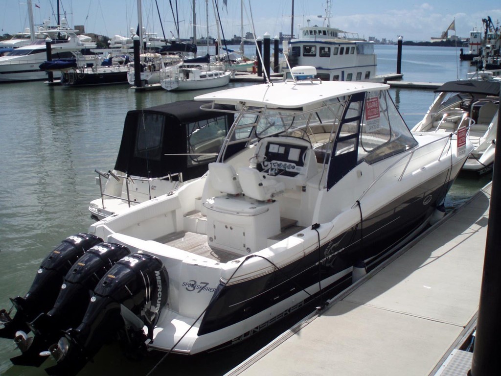 Sunseeker Sportfisher 37 photo copyright Marine Auctions and Valuations . http://www.marineauctions.com.au taken at  and featuring the  class