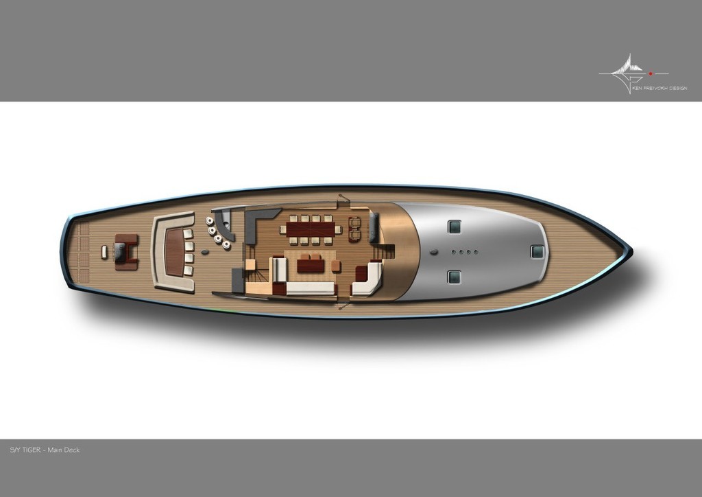 38m Tiger Main Deck photo copyright Luxury Yacht Group LLC http://www.luxyachts.com taken at  and featuring the  class